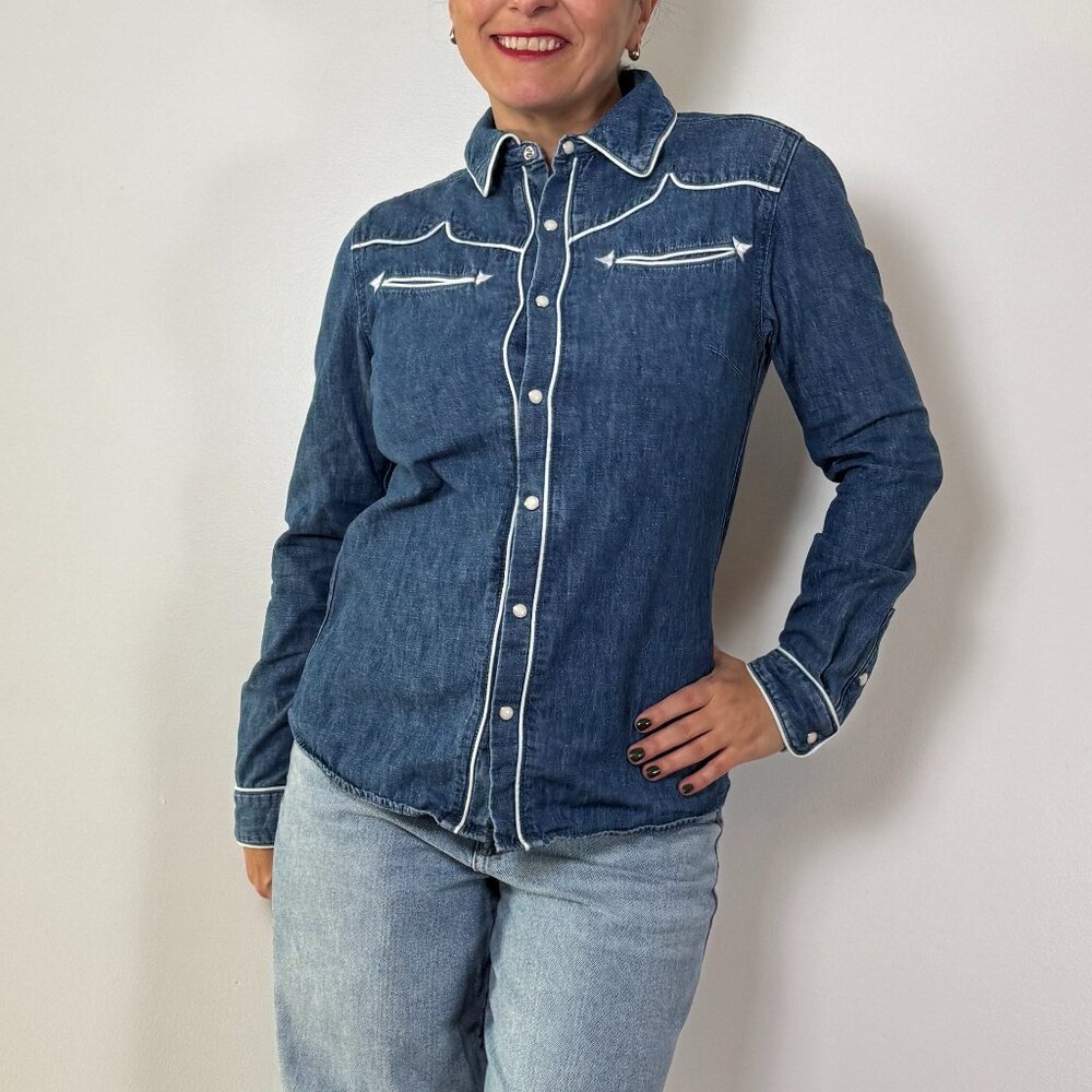 Pre-Loved BOYISH Ace Denim Shirt - Size S
